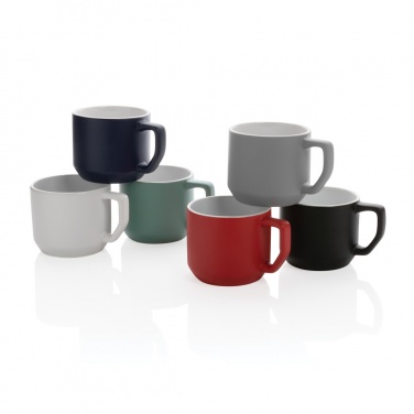 Logo trade business gift photo of: Ceramic modern mug 350ml