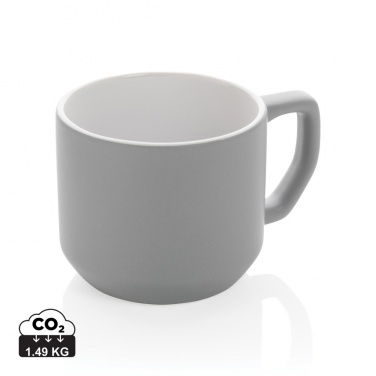 Logo trade corporate gifts picture of: Ceramic modern mug 350ml