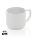 Ceramic modern mug 350ml, white