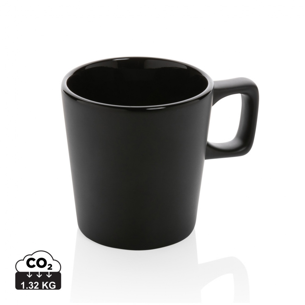 Logo trade promotional item photo of: Ceramic modern coffee mug 300ml