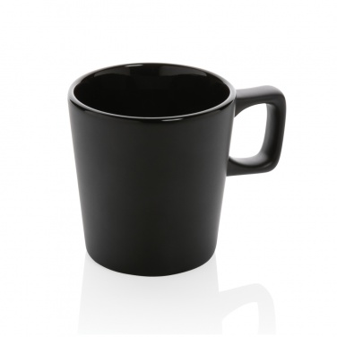 Logo trade business gifts image of: Ceramic modern coffee mug 300ml