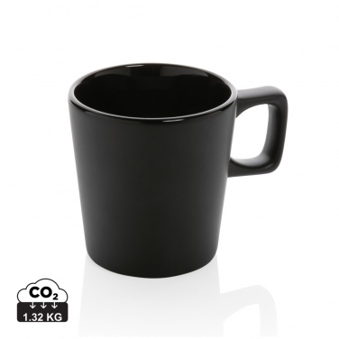 Logo trade promotional merchandise photo of: Ceramic modern coffee mug 300ml