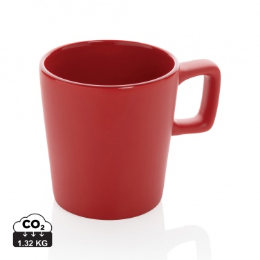 Logo trade promotional gifts picture of: Ceramic modern coffee mug 300ml