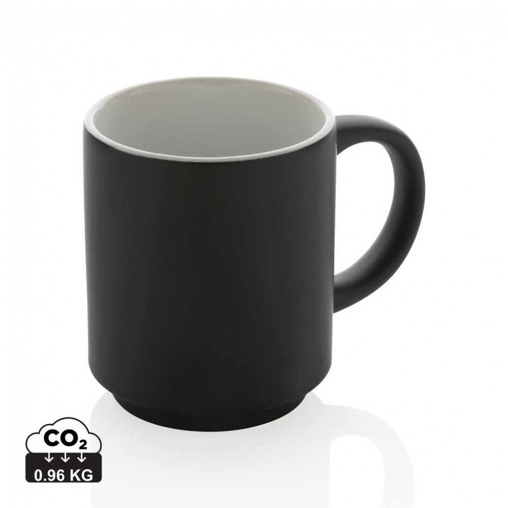 Logotrade promotional items photo of: Ceramic stackable mug 180ml