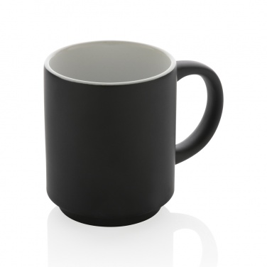 Logo trade promotional gift photo of: Ceramic stackable mug 180ml