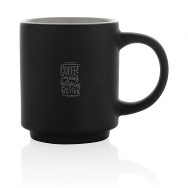 Logotrade promotional product picture of: Ceramic stackable mug 180ml