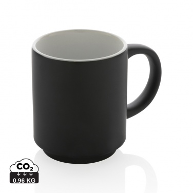 Logotrade promotional item picture of: Ceramic stackable mug 180ml