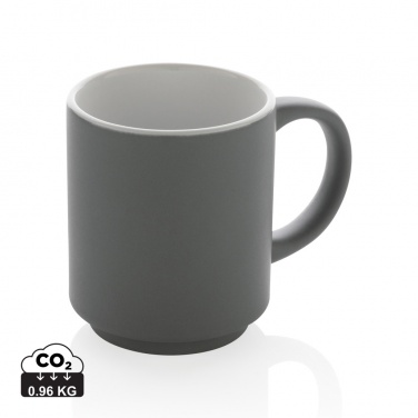 Logotrade promotional giveaway image of: Ceramic stackable mug 180ml