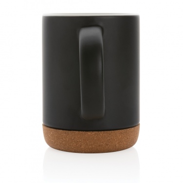 Logo trade corporate gift photo of: Ceramic mug with cork base 280ml