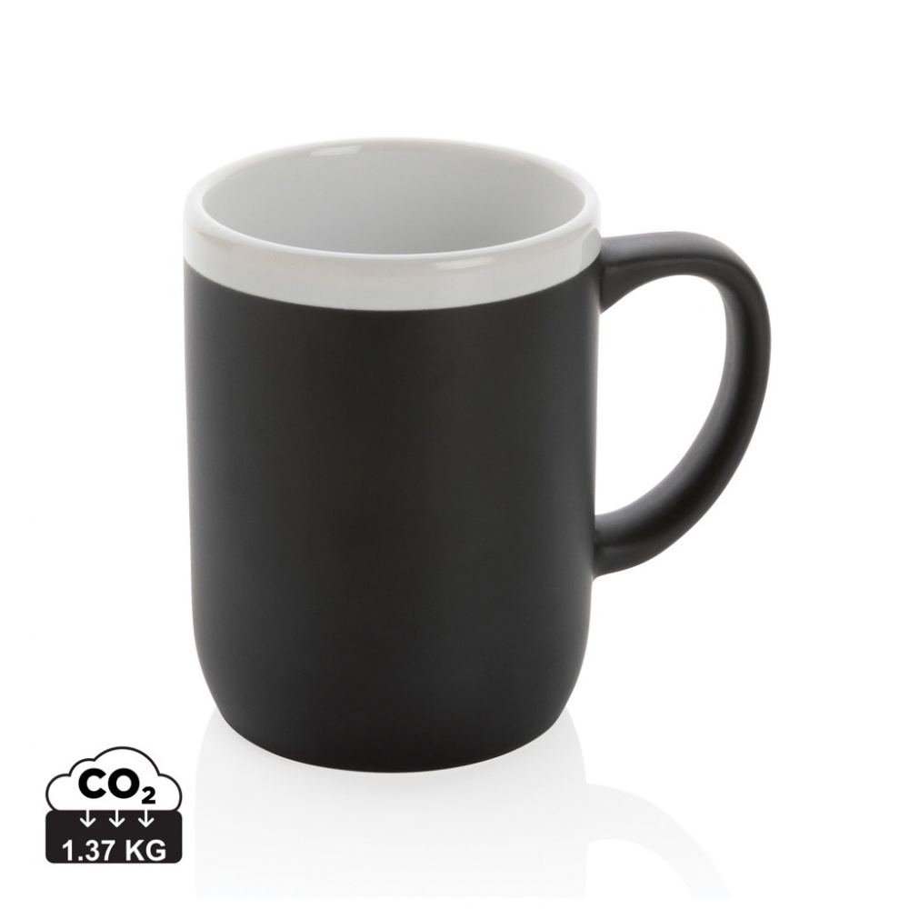 Logotrade promotional merchandise image of: Ceramic mug with white rim 300ml