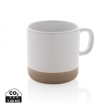 Logo trade promotional gifts picture of: Glazed ceramic mug 360ml