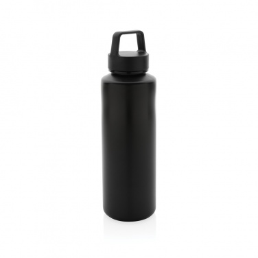 Logo trade advertising products picture of: RCS certified recycled PP water bottle with handle