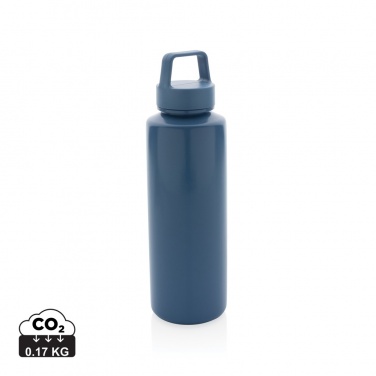 Logo trade promotional giveaways picture of: RCS certified recycled PP water bottle with handle