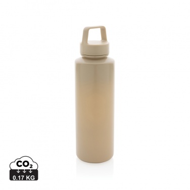 Logo trade promotional gifts image of: RCS certified recycled PP water bottle with handle