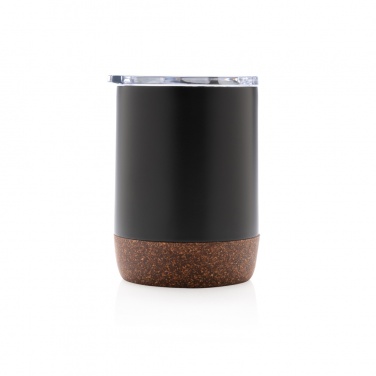 Logotrade promotional gift image of: RCS Re-steel cork small vacuum coffee mug