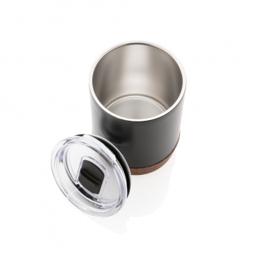 Logo trade promotional merchandise photo of: RCS Re-steel cork small vacuum coffee mug