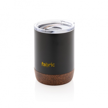 Logo trade business gift photo of: RCS Re-steel cork small vacuum coffee mug