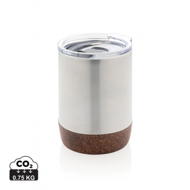 Logo trade promotional product photo of: RCS Re-steel cork small vacuum coffee mug