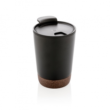 Logo trade advertising products image of: GRS RPP stainless steel cork coffee tumbler