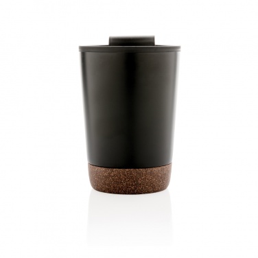 Logotrade promotional giveaway image of: GRS RPP stainless steel cork coffee tumbler