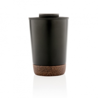 Logo trade promotional gifts image of: GRS RPP stainless steel cork coffee tumbler