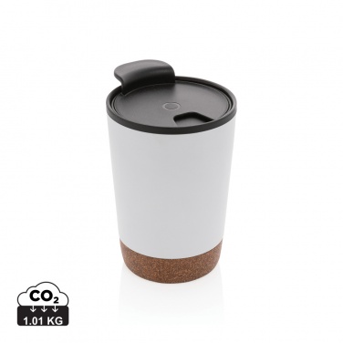 Logotrade advertising products photo of: GRS RPP stainless steel cork coffee tumbler