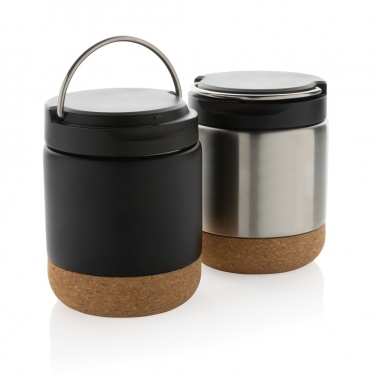 Logo trade promotional items image of: Savory RCS certified recycled stainless steel foodflask