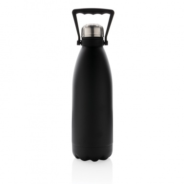 Logotrade promotional giveaway image of: RCS Recycled stainless steel large vacuum bottle 1.5L