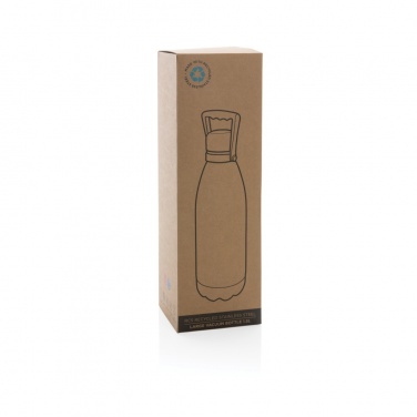 Logo trade business gift photo of: RCS Recycled stainless steel large vacuum bottle 1.5L