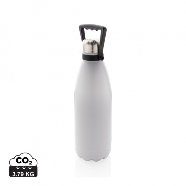 Logo trade promotional item photo of: RCS Recycled stainless steel large vacuum bottle 1.5L