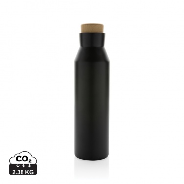 Logotrade promotional item picture of: Gaia RCS certified recycled stainless steel vacuum bottle