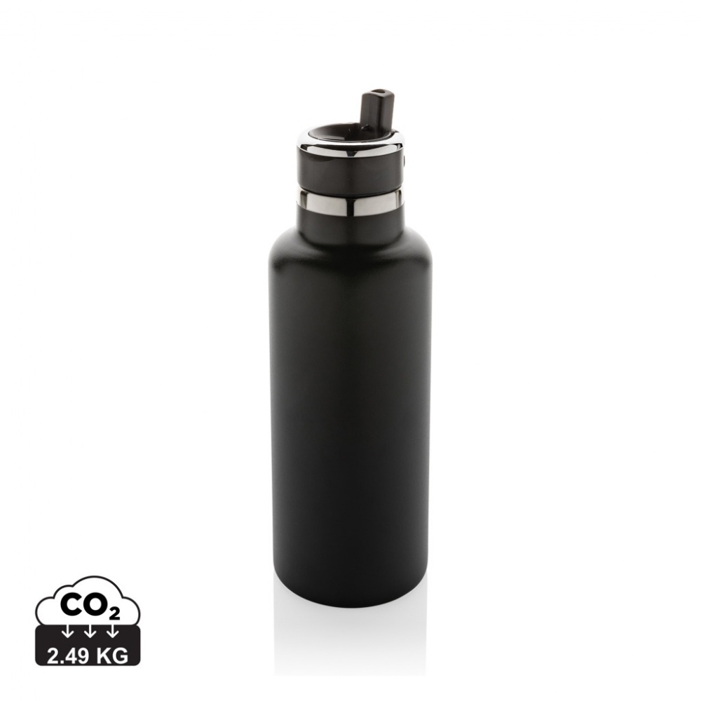 Logo trade business gift photo of: Hydro RCS recycled stainless steel vacuum bottle with spout