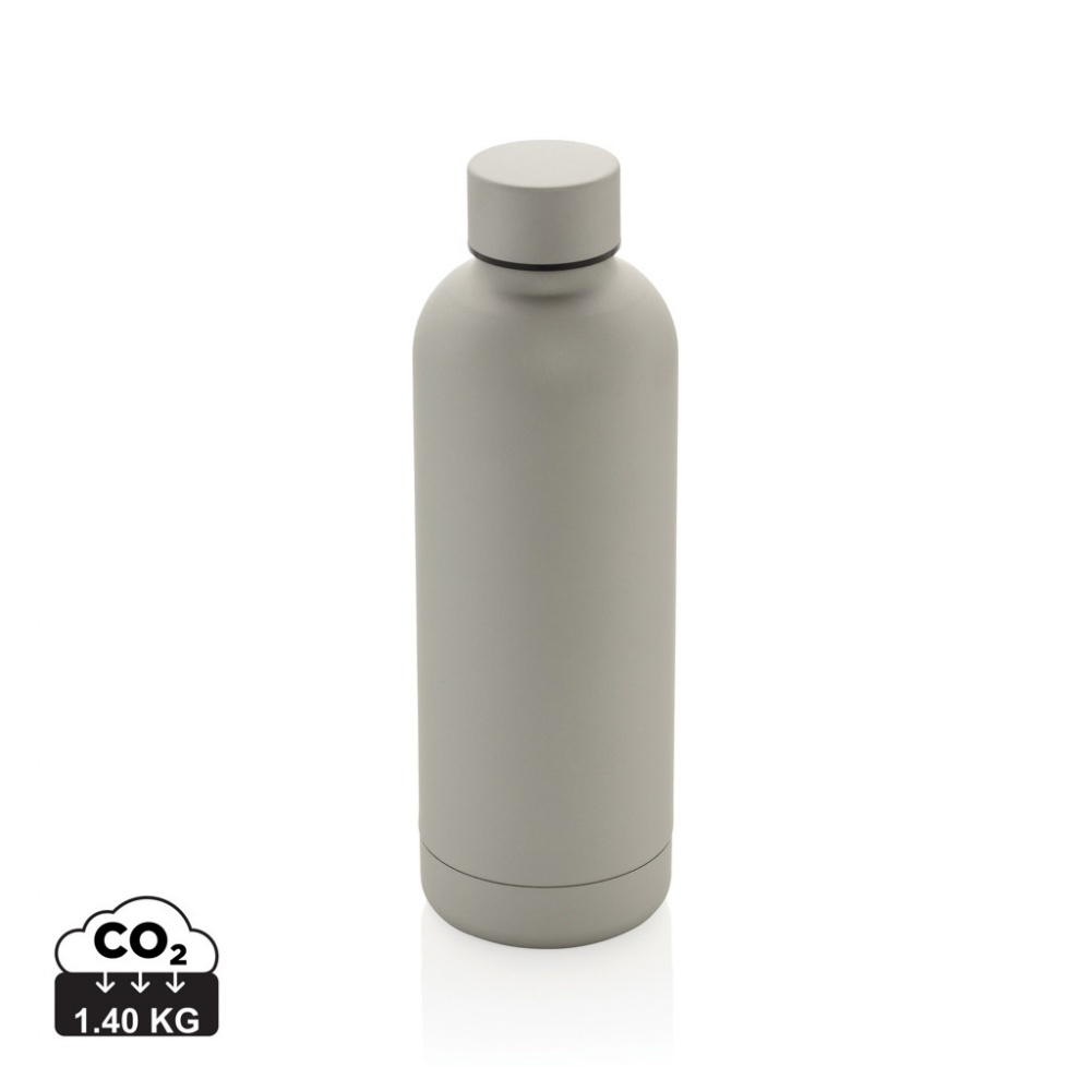 Logo trade promotional giveaways image of: RCS Recycled stainless steel Impact vacuum bottle