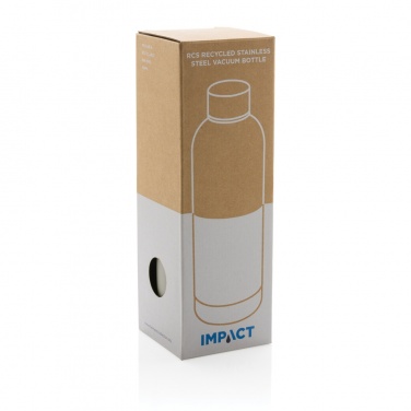 Logotrade advertising products photo of: RCS Recycled stainless steel Impact vacuum bottle