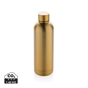 Logo trade promotional items image of: RCS Recycled stainless steel Impact vacuum bottle