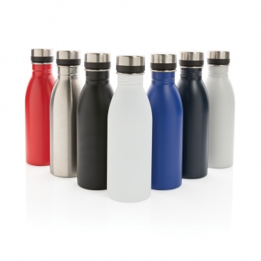 Logo trade promotional product photo of: RCS Recycled stainless steel deluxe water bottle