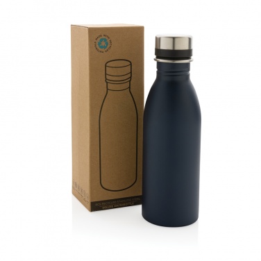 Logotrade promotional giveaway image of: RCS Recycled stainless steel deluxe water bottle