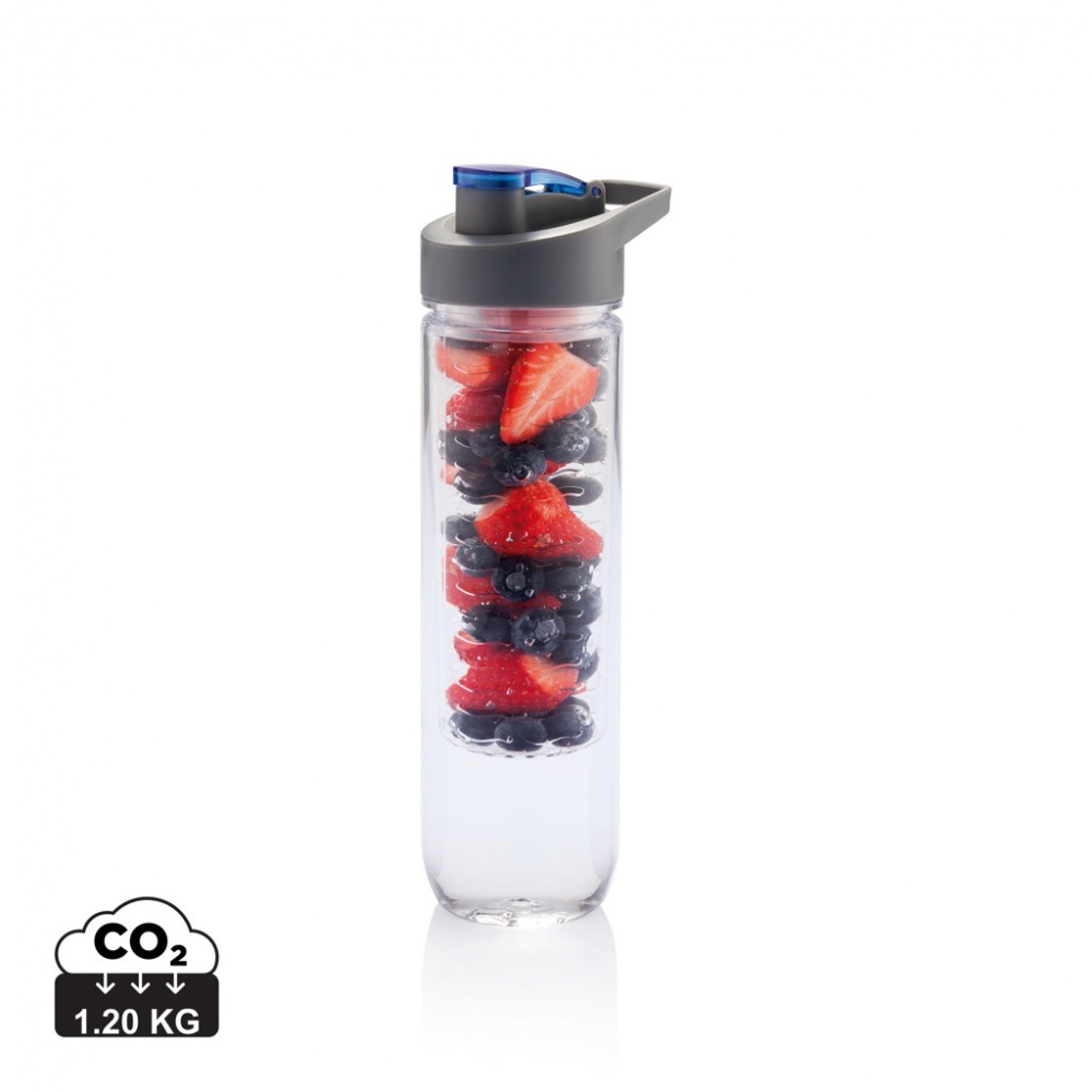 Logo trade advertising products image of: Water bottle with infuser