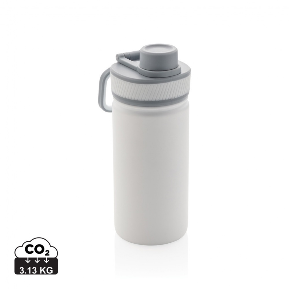 Logotrade promotional giveaway picture of: Vacuum stainless steel bottle with sports lid 550ml