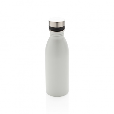 Logo trade promotional gifts image of: Deluxe stainless steel water bottle