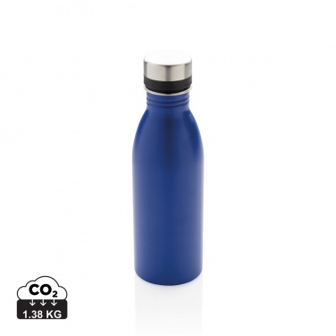 Logo trade corporate gifts image of: Deluxe stainless steel water bottle