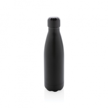 Logo trade promotional items picture of: Solid colour vacuum stainless steel bottle 500 ml