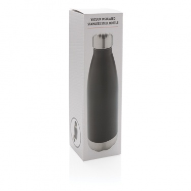 Logo trade promotional merchandise image of: Vacuum insulated stainless steel bottle