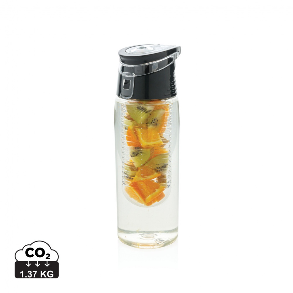 Logo trade promotional gifts image of: Lockable infuser bottle