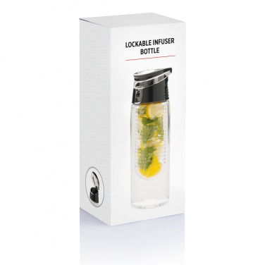 Logo trade promotional giveaways picture of: Lockable infuser bottle