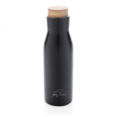 Logo trade promotional item photo of: Clima leakproof vacuum bottle with steel lid