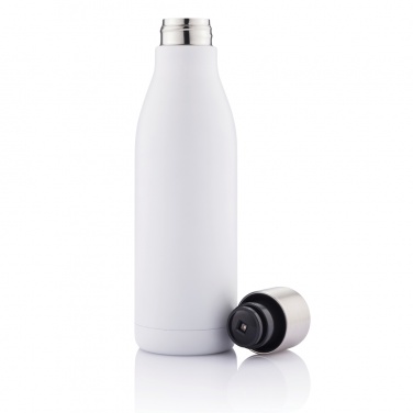 Logo trade business gifts image of: UV-C steriliser vacuum stainless steel bottle