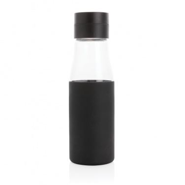 Logotrade promotional products photo of: Ukiyo glass hydration tracking bottle with sleeve