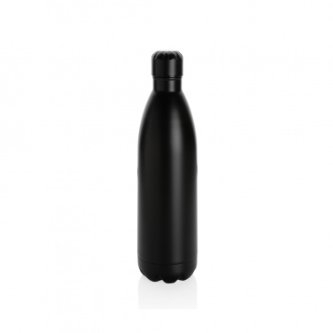 Logotrade corporate gift image of: Solid colour vacuum stainless steel bottle 1L