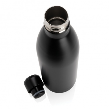 Logo trade promotional giveaways picture of: Solid colour vacuum stainless steel bottle 1L